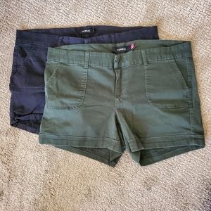 Torrid size 16 shorts 2 pair